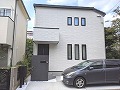 東京都世田谷区のY様邸/住宅と外構の全体写真
